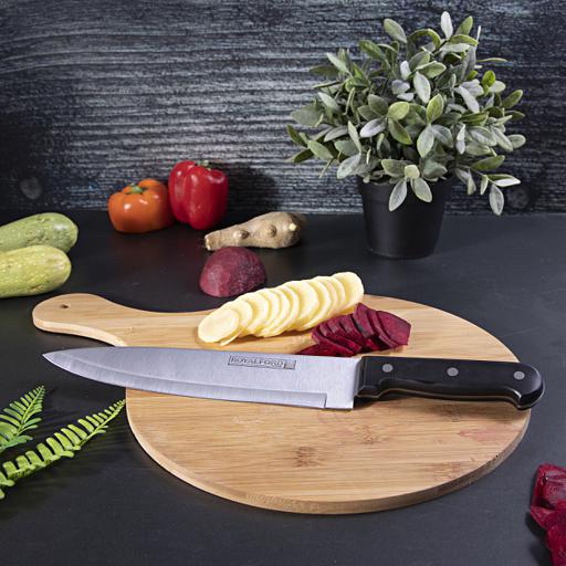 display image 1 for product Royalford Utility Knife 9 Inches - All Purpose Small Kitchen Knife - Ultra Sharp Stainless Steel