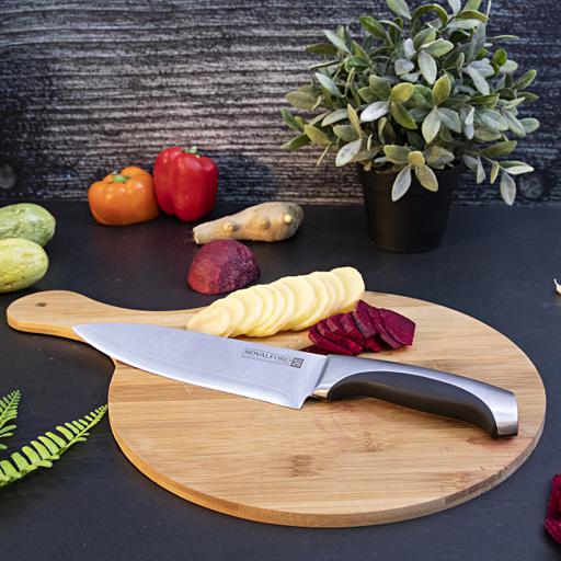 display image 1 for product Royalford Utility Knife - All Purpose Small Kitchen Knife - Ultra Sharp Stainless Steel Blade