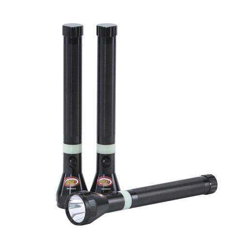 display image 5 for product Olsenmark Rechargeable Led Flashlight - Super Bright Cree- Led Torch Light - 3Pcs - Built-In Battery