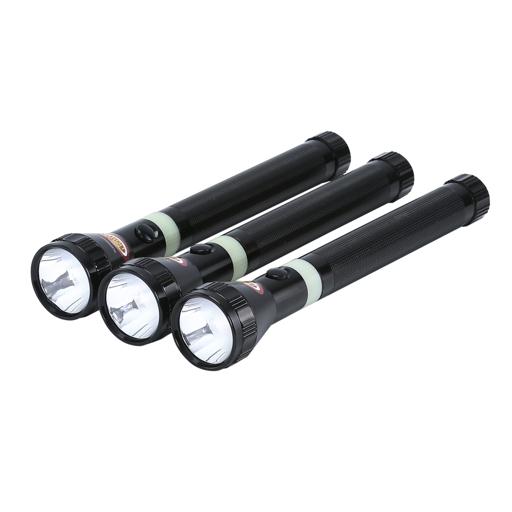 display image 7 for product Olsenmark Rechargeable Led Flashlight - Super Bright Cree- Led Torch Light - 3Pcs - Built-In Battery