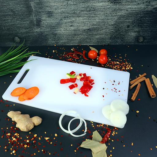 display image 2 for product Royalford Chopping Board - Cutting Board With Non-Slip Base- Perfect For Fruits & Vegetables