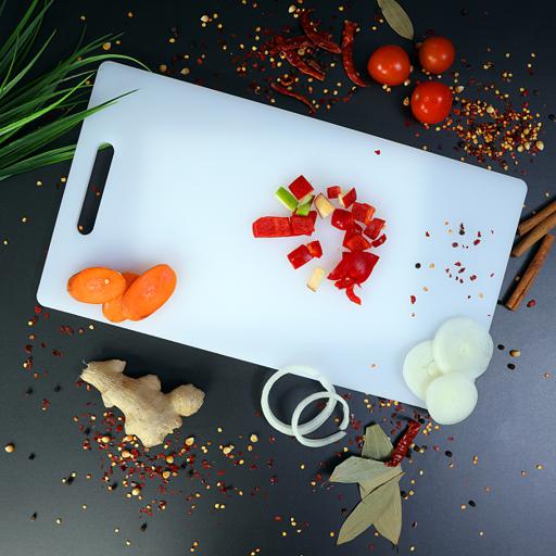 display image 3 for product Royalford Chopping Board (Medium) - Cutting Board With Non-Slip Base- Perfect For Fruits & Vegetable