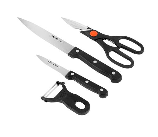 Delcasa 5 Pcs Kitchen Knife Set With Cutting Board hero image