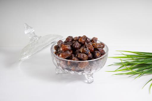 display image 1 for product Delcasa Candy Jar With Lid - Transparent Glass Storage Jar - Glass Storage Container Jar For Sweet