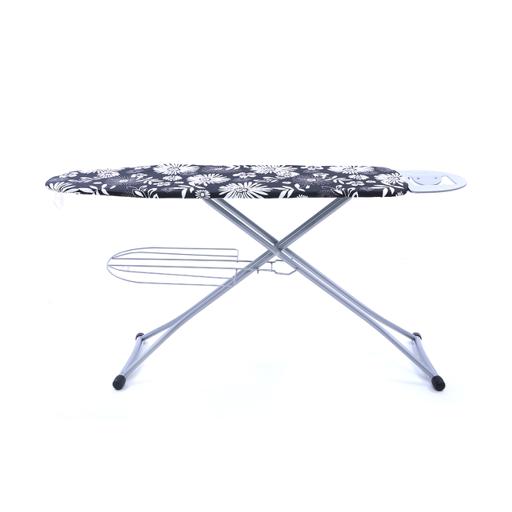display image 10 for product Ironing Board with Steam Iron Rest, Cotton Pad, RF1511-IB | Heat Resistant Pad | Contemporary Lightweight Iron Board with Adjustable Height and Lock System