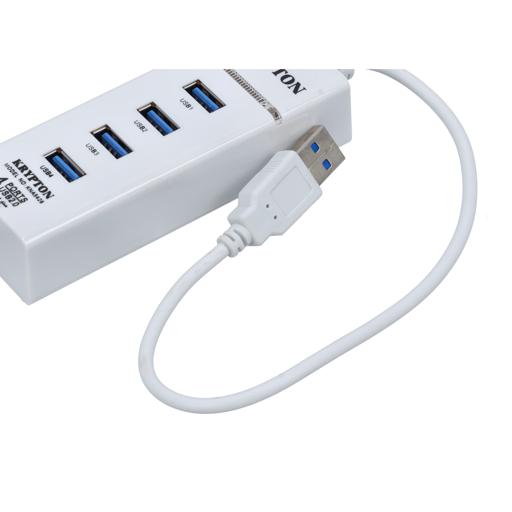 display image 10 for product USB 2.0 Super Hub, Compatible with USB 1.1, KNA5428 - 500GB Support, Blue LED for Power, Speed Up to 480mbps, 30cm Cable Length, 4 Port USB 2.0