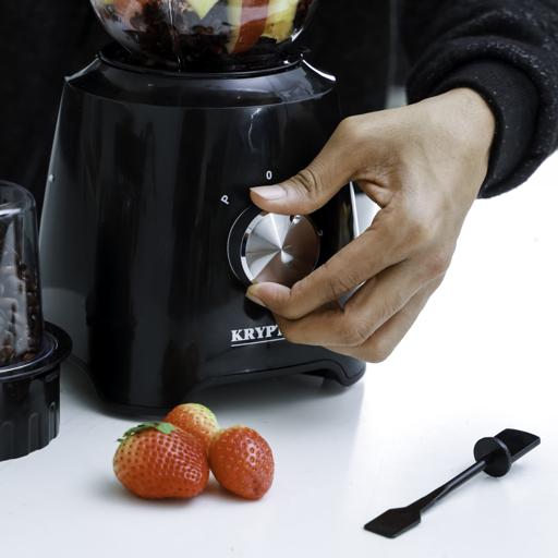 display image 4 for product 3-in-1 Blender, Stainless Steel Blades, KNB6136N - Stylish Design, Overload Protection, 1.5L Unbreakable PC Jar with Grinder Cups, 2 Speed Switch with Pulse Function, 500W Powerful Motor