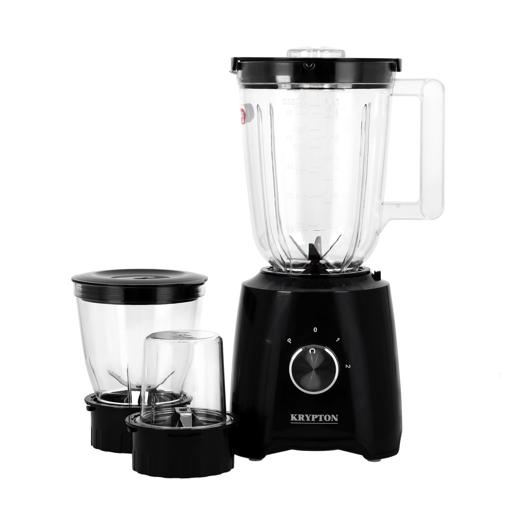 3-in-1 Blender, Stainless Steel Blades, KNB6136N - Stylish Design, Overload Protection, 1.5L Unbreakable PC Jar with Grinder Cups, 2 Speed Switch with Pulse Function, 500W Powerful Motor hero image