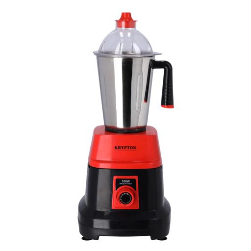 display image 5 for product 3 In 1 Mixer Grinder With Stainless Steel Blades & Unbreakable Lids 3 kg 550 W- Krypton Mixer Grinder Ideal for Shakes, Smoothies & More