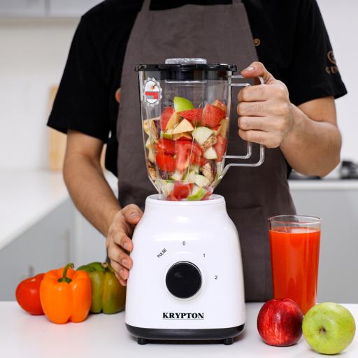 display image 2 for product Blender with 1.5L Unbreakable PC Jar, 400W, KNB6211 | 2 Speed with Pulse Function | Stainless Steel Blades Mixer Grinder | Smoothies, Blend, Chop, Grind