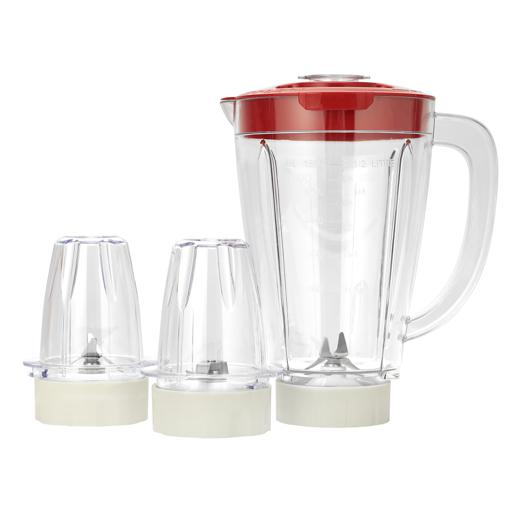 display image 10 for product 3-in-1 Blender, 6 Speed Selection, 400W Motor, KNB6291 | Stainless Steel Blade 1.5L Jar, 1 Grinder & 1 Chopper | Can Blend Different Kind of Fruits | Anti-Slip Free Design