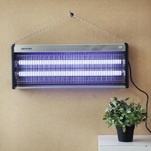 display image 2 for product Krypton Fly And Insect Killer - Powerful Fly Zapper 2X20W Uv Light