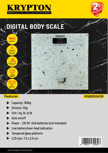 display image 9 for product Krypton Metallic Digital Body Scale