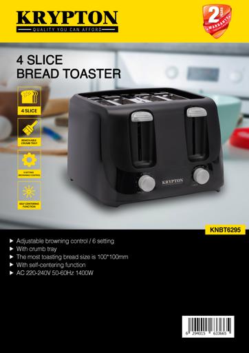 display image 9 for product 4 Slice Bread Toaster