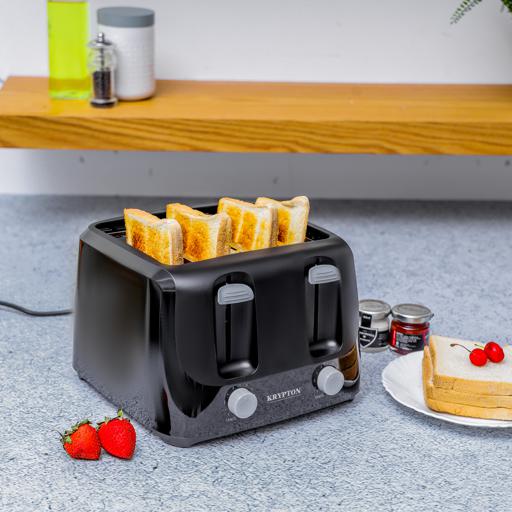 display image 3 for product 4 Slice Bread Toaster