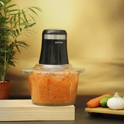 400W Mini Food Processor  1.2L Glass Jar Bowl & 4 Stainless Steel Blades,  2 Speed, Mini Food Chopper Shredder Perfect for Salads, Salsa, Guacamole,  Pesto, Curry Pastes & More - 2 Year Warra