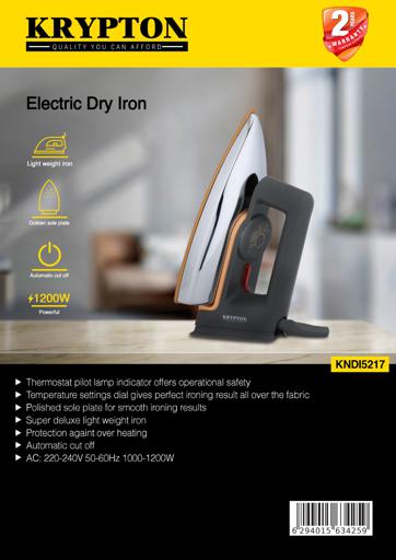 Electric Dry Iron