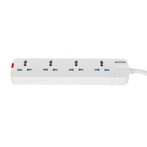 display image 8 for product Krypton Extension Socket, 4 Way - 3M - Power Extension Socket -Multi Plug Power Cable- High Quality