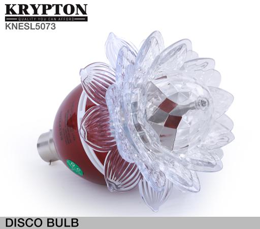 Krypton 1.5W Disco Bulb, Crystal Gola Led Bulb, Led Light, Led Disco Light For Party, Function hero image
