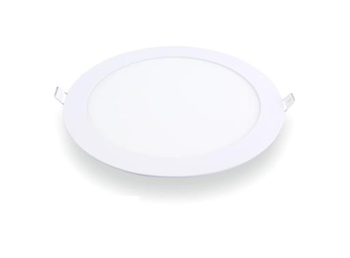 display image 1 for product Krypton 9W Slim Round Led Panel Light, Round Cool Day White Led Surface Mounted Ceiling Light