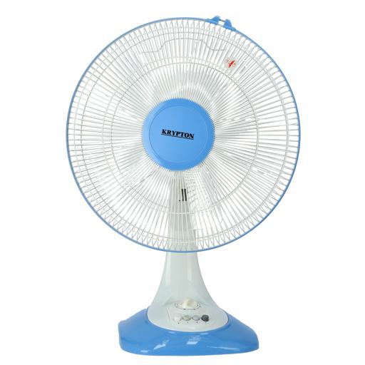 display image 8 for product Krypton 60W 16-Inch Table Fan - 3 Speed Settings With Oscillating/Rotating And Static Feature