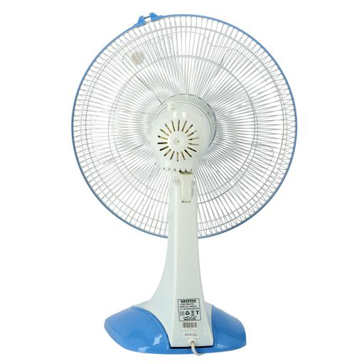 display image 5 for product Krypton 60W 16-Inch Table Fan - 3 Speed Settings With Oscillating/Rotating And Static Feature