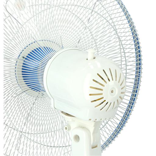 display image 7 for product Krypton 60W 16-Inch Table Fan - 3 Speed Settings With Oscillating/Rotating And Static Feature