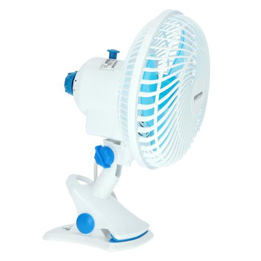display image 6 for product Krypton 8-Inch Table Fan - 2 Speed Settings With Oscillating/Rotating And Static Feature