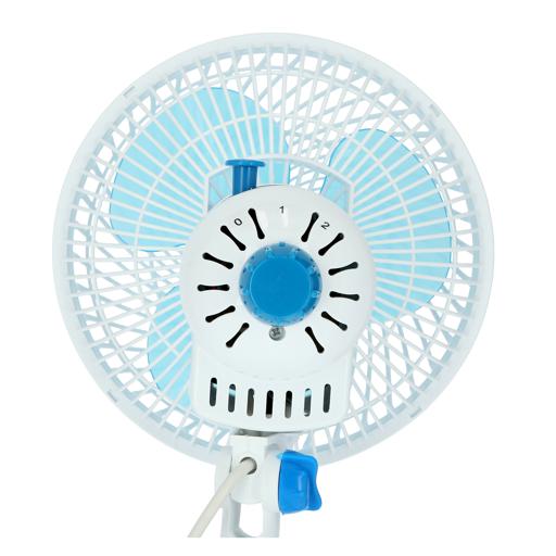 display image 5 for product Krypton 8-Inch Table Fan - 2 Speed Settings With Oscillating/Rotating And Static Feature
