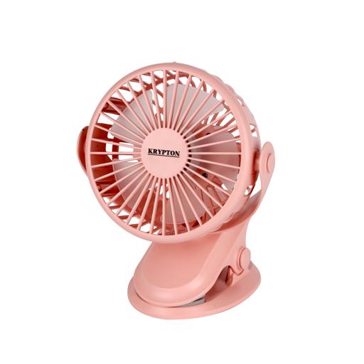 Krypton KNF6037 Mini Portable | USB Rechargeable Fan |Cooling Fan | Mini Handheld Fan |Quite for Office,Camping hero image