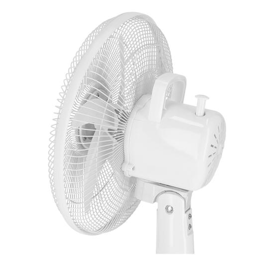 display image 7 for product Krypton 12-Inch Table Fan With Led - 2 Speed Settings With Oscillating/Rotating And Static Feature