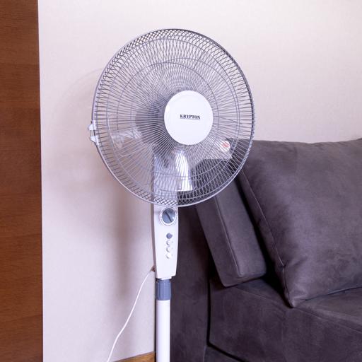 display image 4 for product Krypton 16" Oscillating Stand Fan