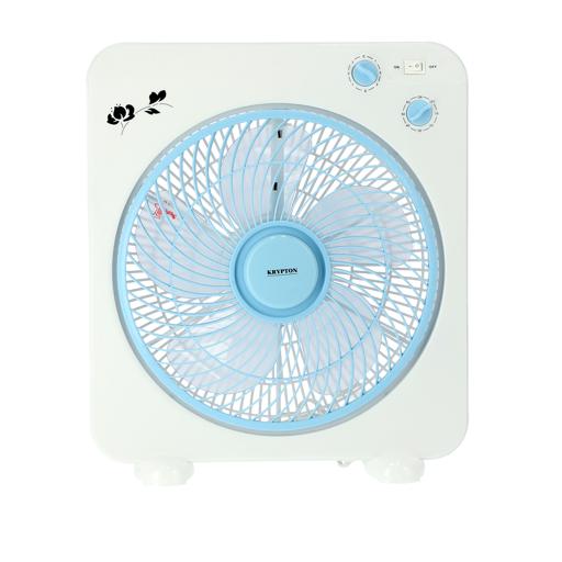 display image 4 for product Krypton 12'' Box Fan - Powerful Personal Desk Box Fan With Copper Motor