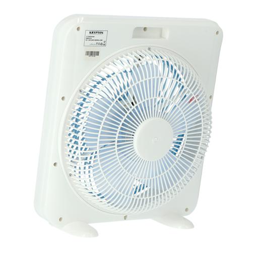 display image 6 for product Krypton 12'' Box Fan - Powerful Personal Desk Box Fan With Copper Motor