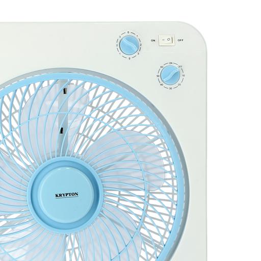 display image 7 for product Krypton 12'' Box Fan - Powerful Personal Desk Box Fan With Copper Motor