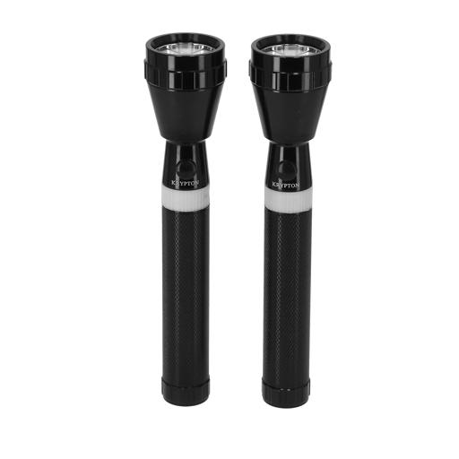 display image 7 for product Krypton Rechargeable Led Flashlight 2Pc - High Power Flashlight Super Bright Cree Led Torch Light