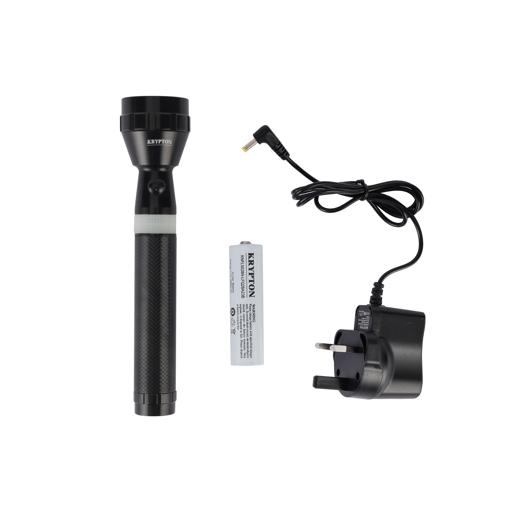 display image 5 for product Krypton Rechargeable Led Flashlight - High Power Flashlight Super Bright Cree Led Torch Light