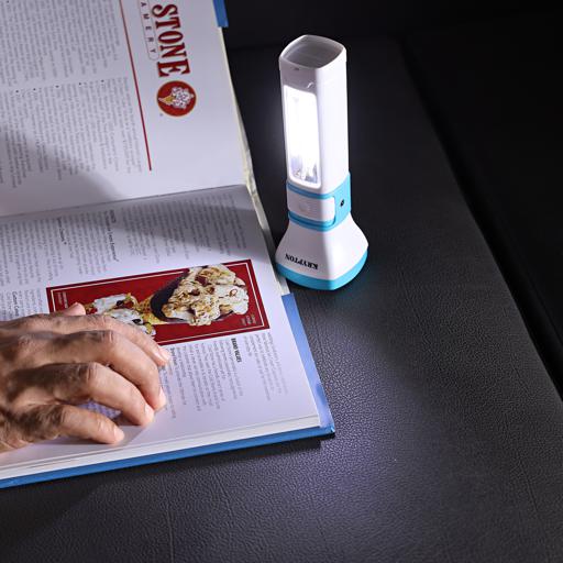 display image 2 for product Krypton Rechargeable Led Flashlight With Lantern - High Power Flashlight Super Bright Torch Light
