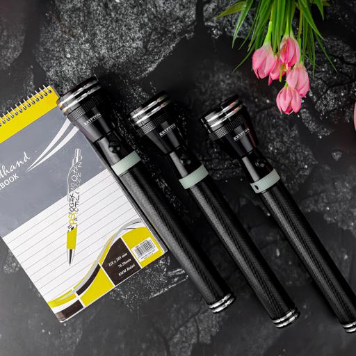 display image 10 for product Rechargeable LED Flashlight, 3 Hours Working, KNFL5165 | Lifetime Warranty for CREE LED | Unbreakable Lens | Rechargeable Battery 1900mAh | 3000 Meters Real Range Distance