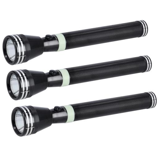 display image 15 for product Rechargeable LED Flashlight, 3 Hours Working, KNFL5165 | Lifetime Warranty for CREE LED | Unbreakable Lens | Rechargeable Battery 1900mAh | 3000 Meters Real Range Distance