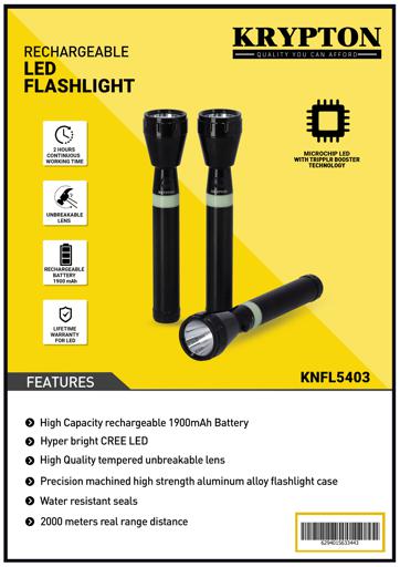 Super Bright 3 Led Flashlight with Lantern Combo