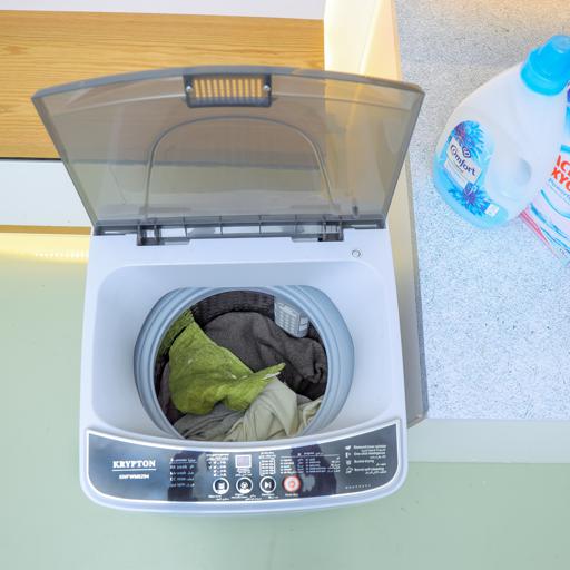 display image 3 for product Krypton Fully Auto Top Load Washing Machine - 6kg