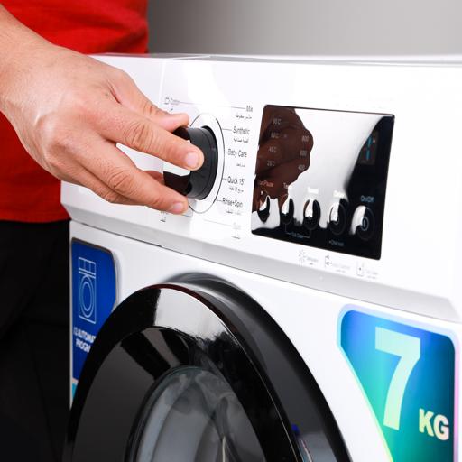 display image 3 for product Front Loading Washing Machine, Quick 15 Wash, KNFWM6342 - 12 Automatic Programs, Saves Water Save Electricity, 1000 Rpm, 1 Years Warranty