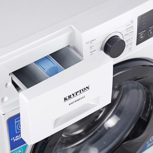 display image 7 for product Front Loading Washing Machine, Quick 15 Wash, KNFWM6342 - 12 Automatic Programs, Saves Water Save Electricity, 1000 Rpm, 1 Years Warranty