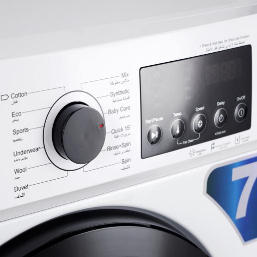 display image 8 for product Front Loading Washing Machine, Quick 15 Wash, KNFWM6342 - 12 Automatic Programs, Saves Water Save Electricity, 1000 Rpm, 1 Years Warranty