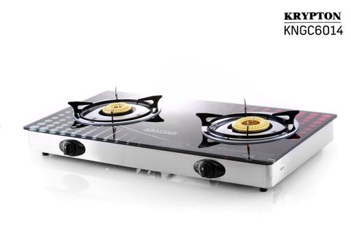 display image 5 for product Krypton Double Gas Burner - Stainless Steel Frame And Tray - 2 Burner (90Mm,70Mm) - Flame Gas Burner