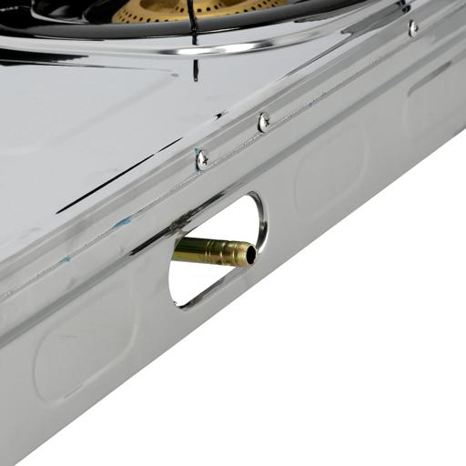 display image 6 for product Krypton Stainless Steel Double Gas Burner With 2 Burner