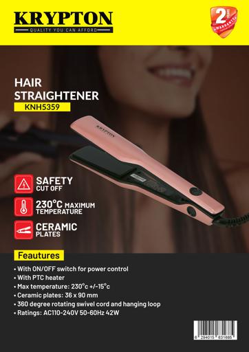 display image 7 for product Krypton Ceramic Hair Straighteners