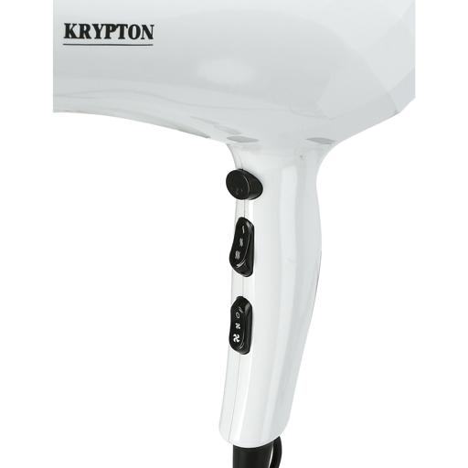 display image 4 for product Krypton 2200W Powerful Hair Dryer With Concentrator - 2-Speed & 3 Temperature Settings - Salon