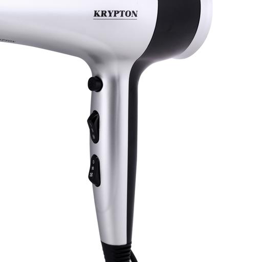 display image 10 for product Krypton 2400W Powerful Hair Dryer - 2-Speed & 3 Temperature Settings - Salon Quality With Cool Shot